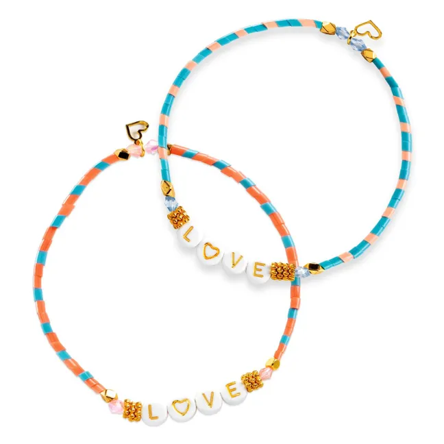 Bastelset – „Love“-Armbänder