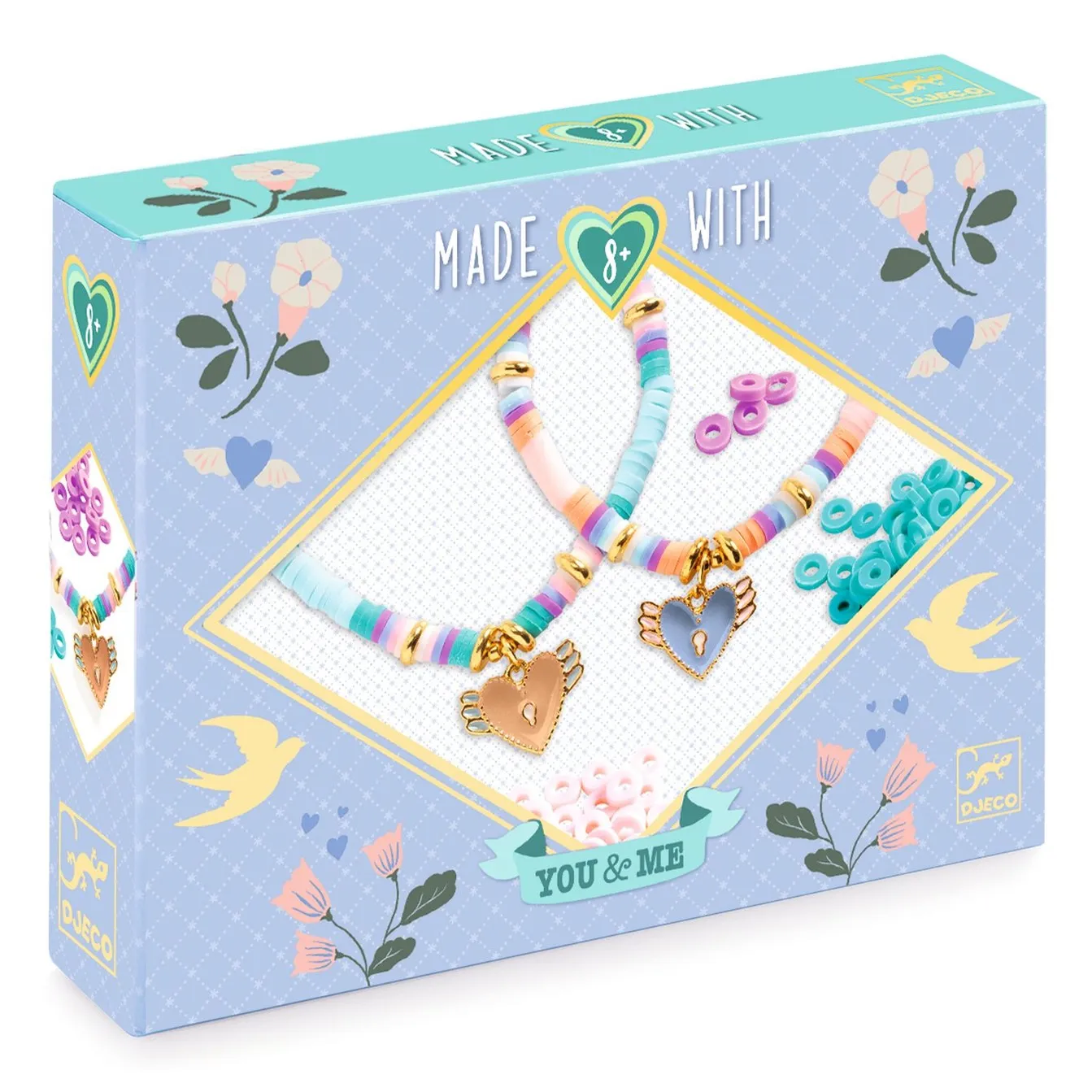 Djeco Multicoloured Diy Kit - Heishi Bracelets