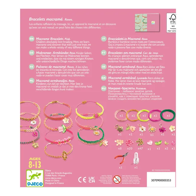 Bastelset – Makramee-Armbänder