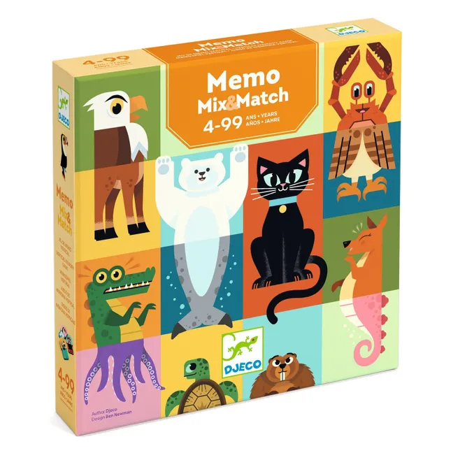 Jeu de mémo Mix&Match