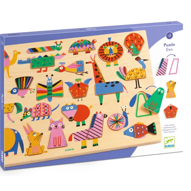 Puzzle en bois Animaux