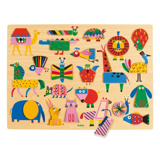 Puzzle en bois Animaux