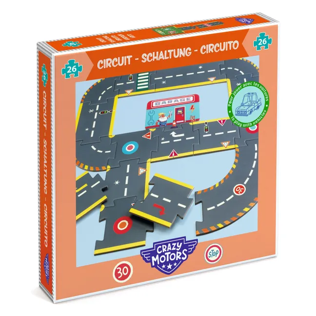 Crazy Motors - Circuit puzzle