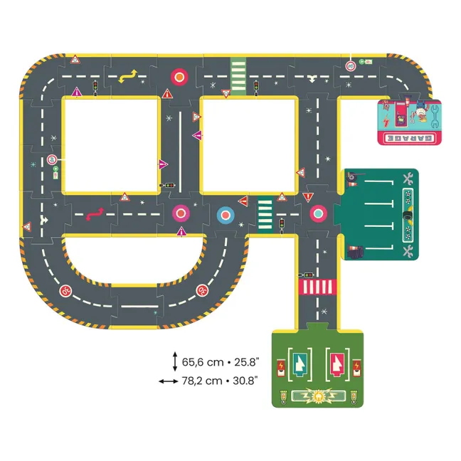 Crazy Motors - Circuit puzzle