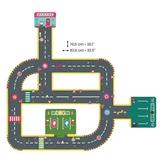 Crazy Motors - Circuit puzzle
