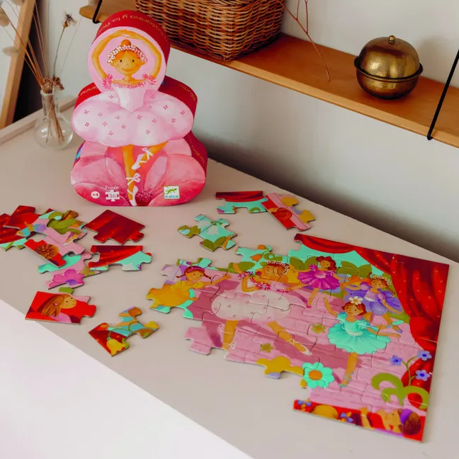 Puzzle La ballerine à la fleur - 36 pièces