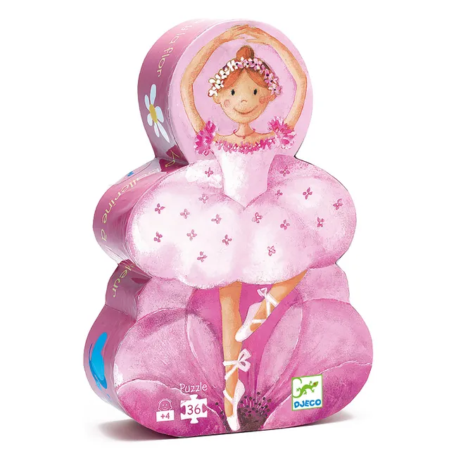 Puzzle La ballerine à la fleur - 36 pièces