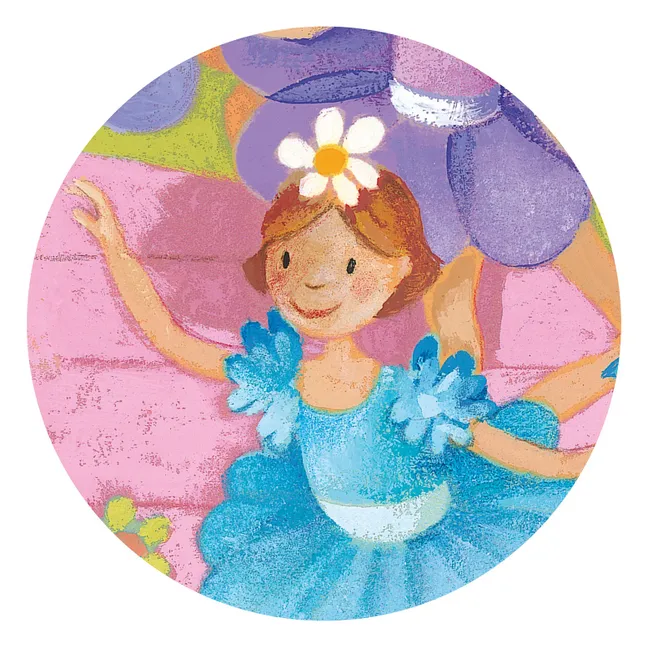 Puzzle La ballerine à la fleur - 36 pièces