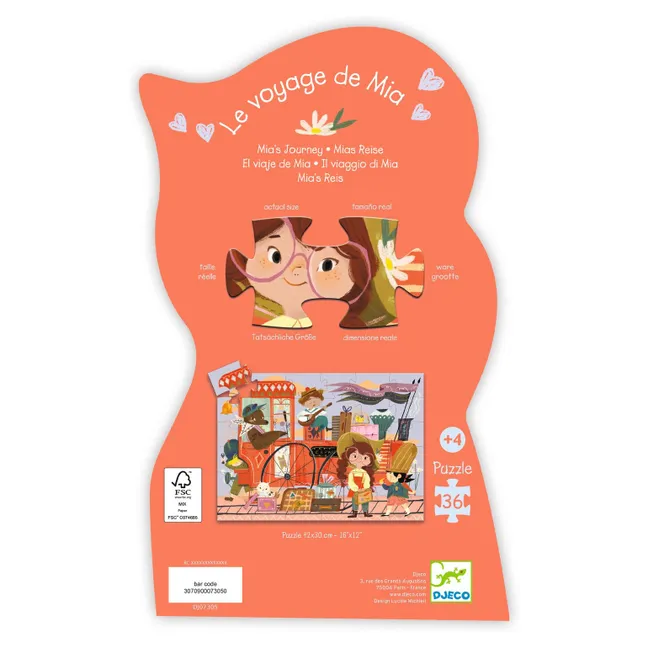 "Mia's Journey" Puzzle - 36 pieces