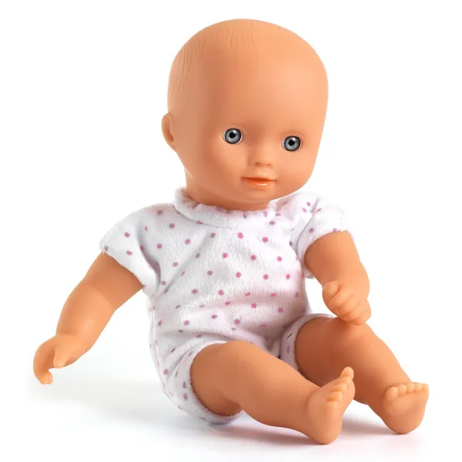 POMEA - Mini Barbara Doll and Her Cradle