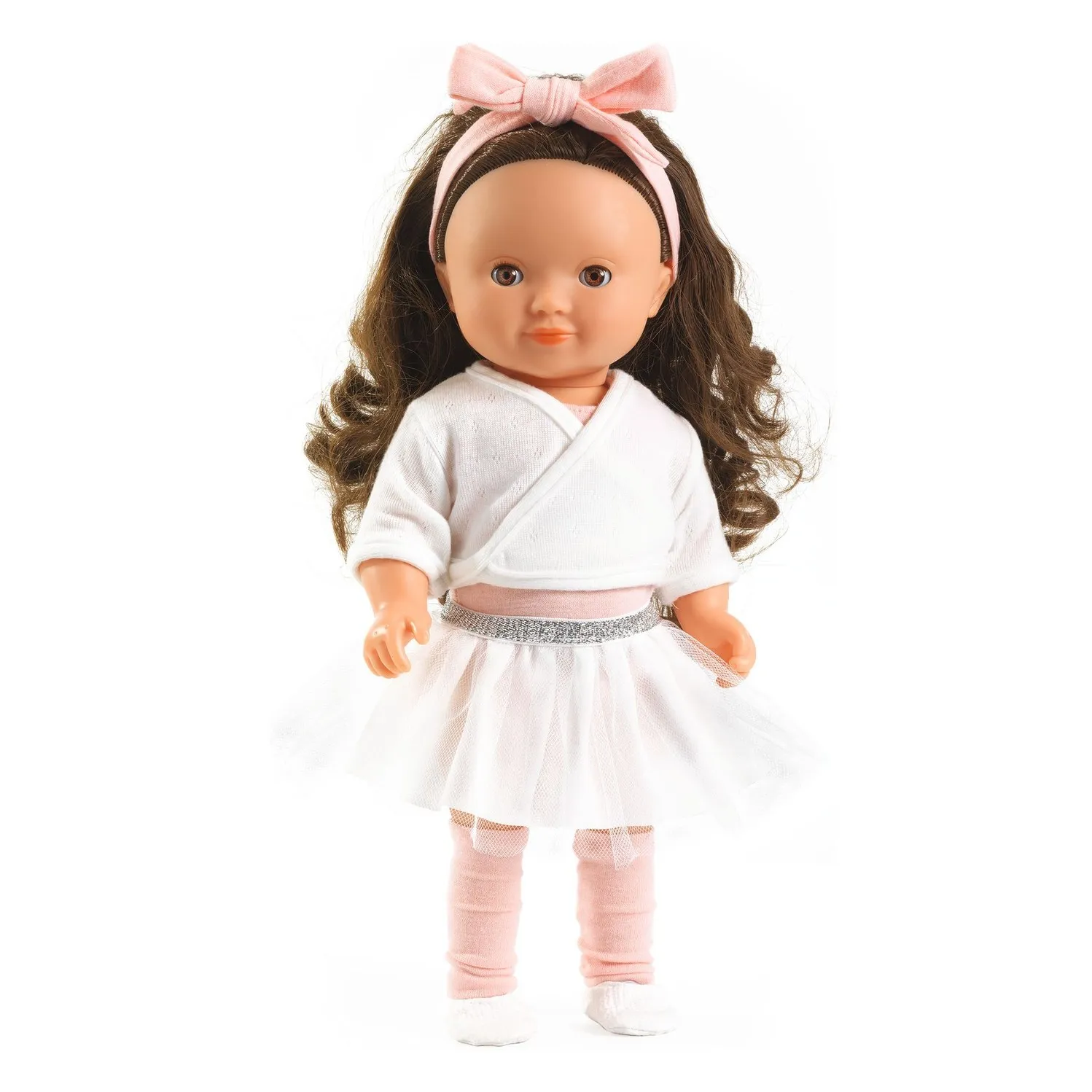 Djeco Girls Multicoloured Pomea - Roxane Ballerina Doll
