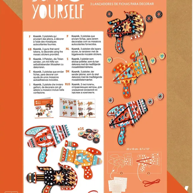 Kit DIY - Lanceurs Kosmik à décorer