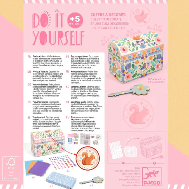 "Precious Treasures" Decorating Box
