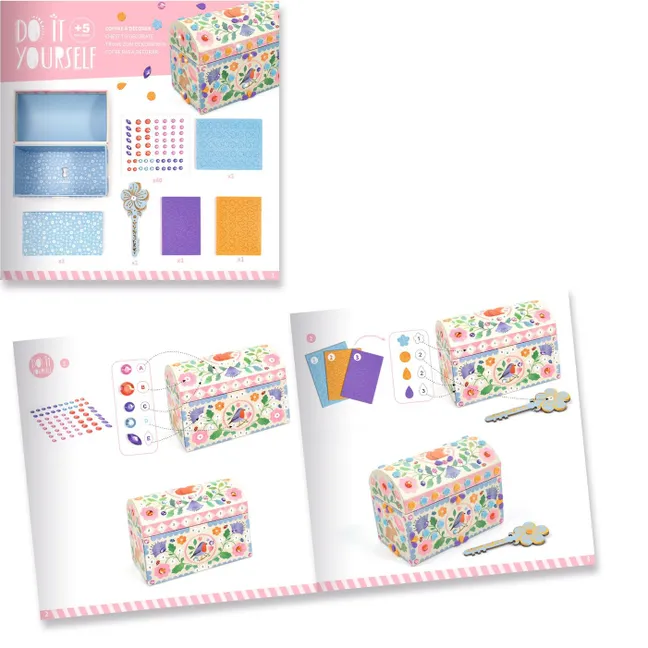 "Precious Treasures" Decorating Box
