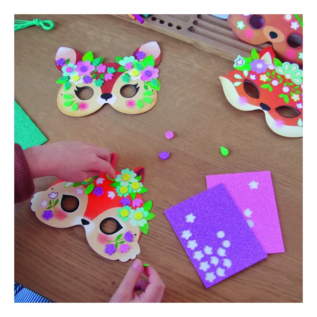 Forest Animals Masks to Decorate