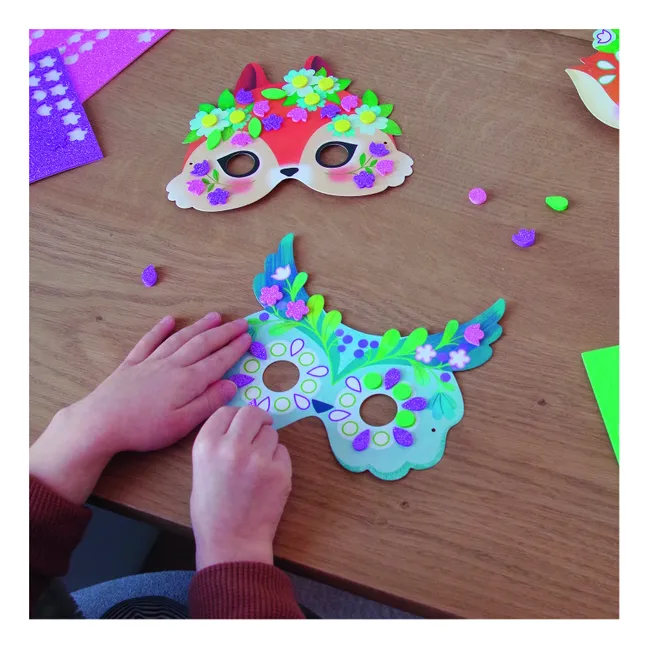 Forest Animals Masks to Decorate