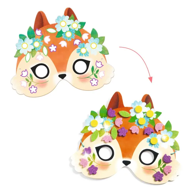 Forest Animals Masks to Decorate