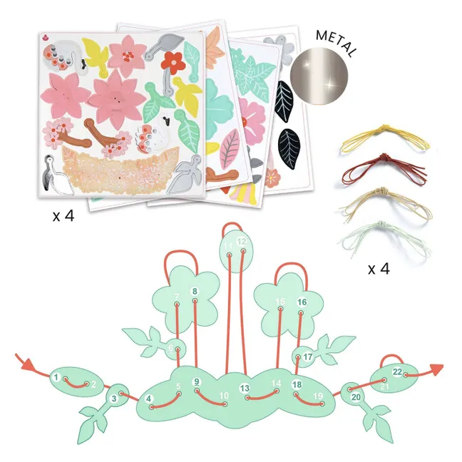 Kit DIY - Parures de bijoux Gaité colorée