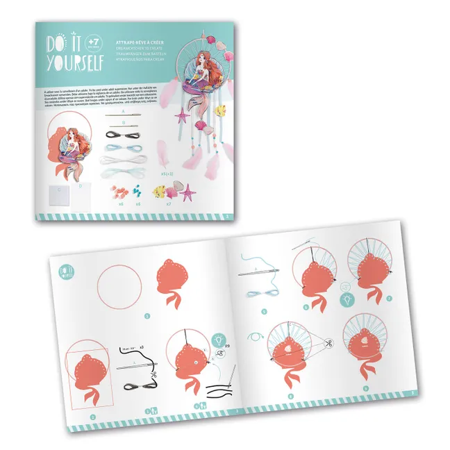 kit DIY - Attrape rêves Douce sirène