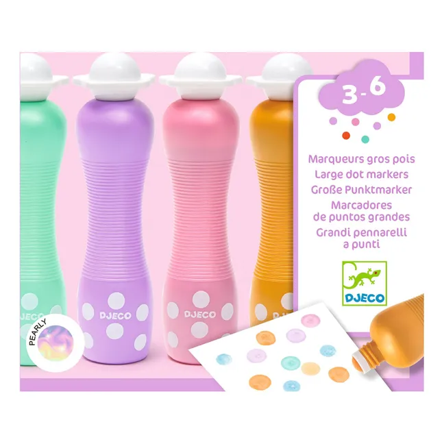 Marqueurs mousse pour les petits - Pearly