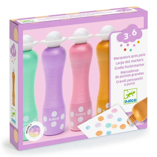 Foam Markers for Kids - Pearly