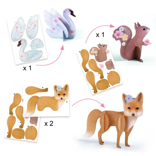 Coffret d'activités créatives - Fluffy box
