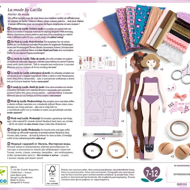 Coffret styliste - La mode by Lucille