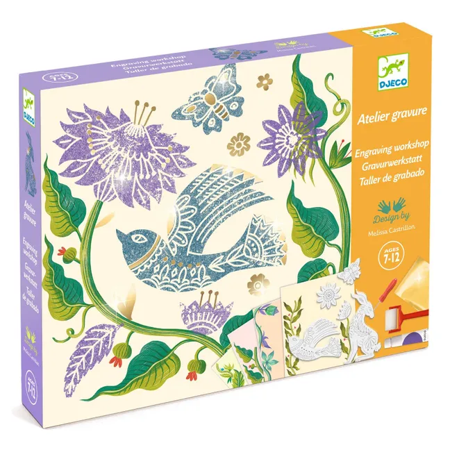 Engraving Workshop - Passionflower