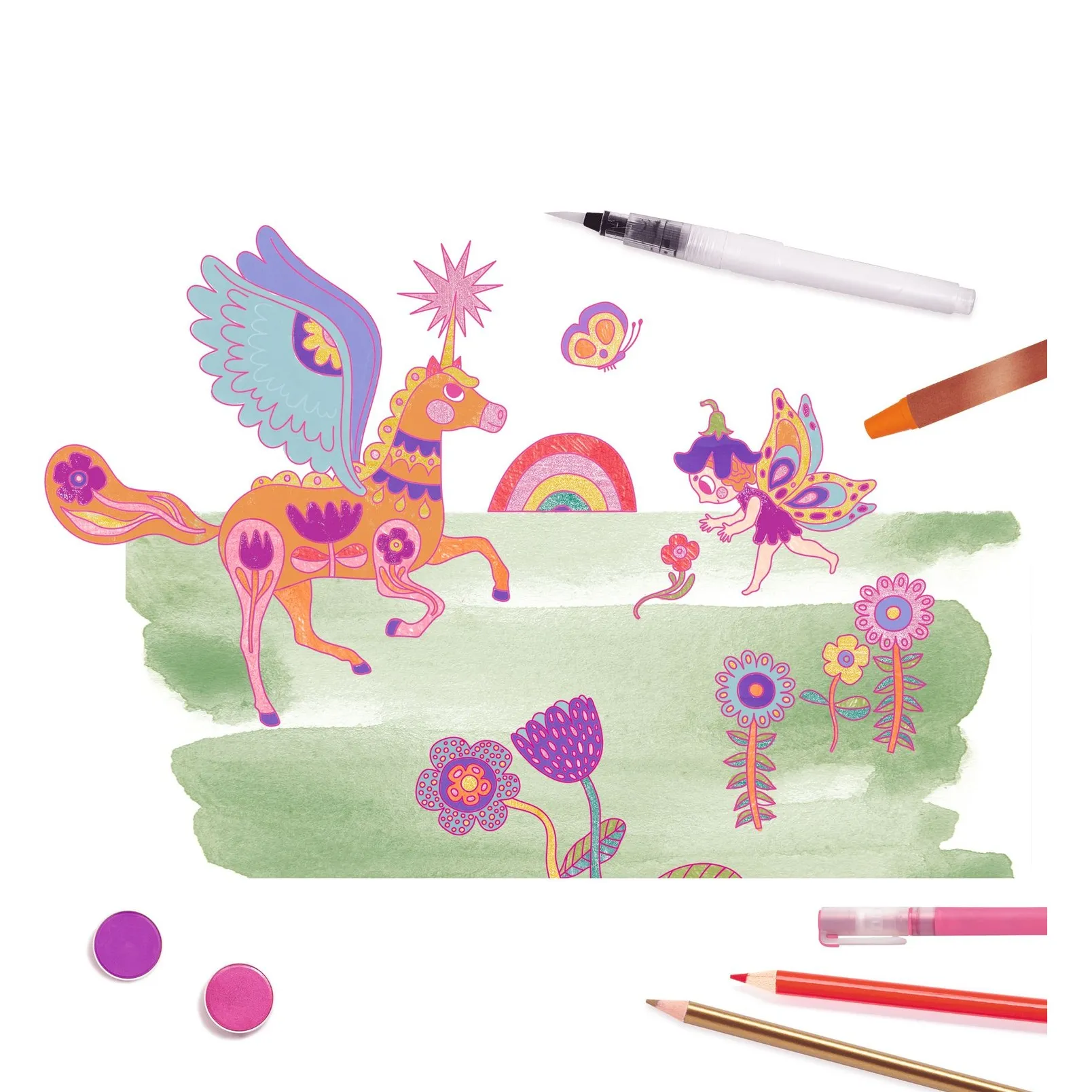 Malette beaux arts - Sparkling colors- Image produit n°4