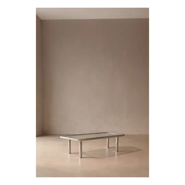 Table basse en inox Margaux | Inox
