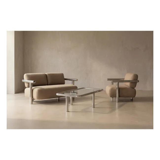 Table basse en inox Alix | Inox