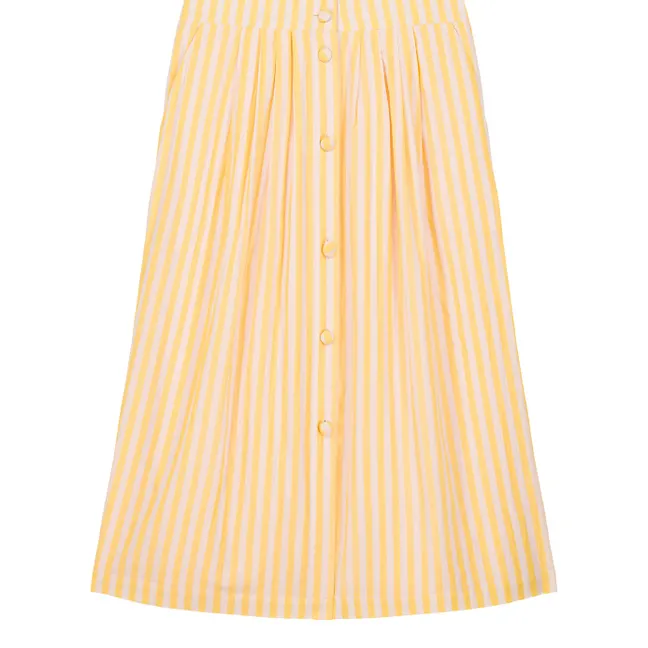 Jupe Linda Rayée | Jaune