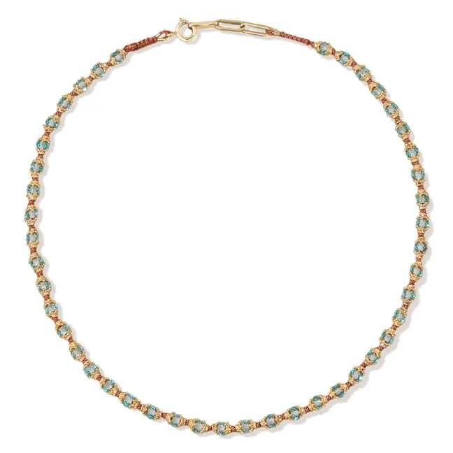 Collier Kamilah Topaze | Bleu