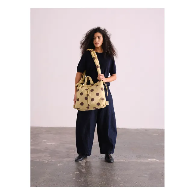 Sac Ona Soft Pois | Jaune pâle