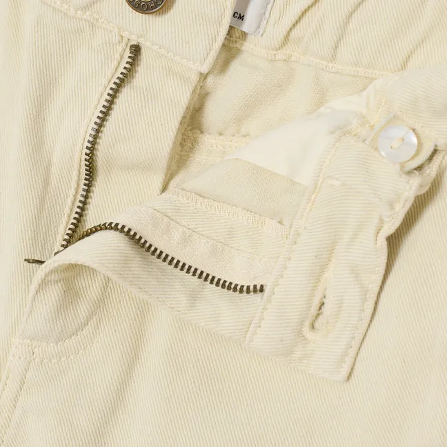 Pantalon Fantômes Twill Coton Bio | Ecru