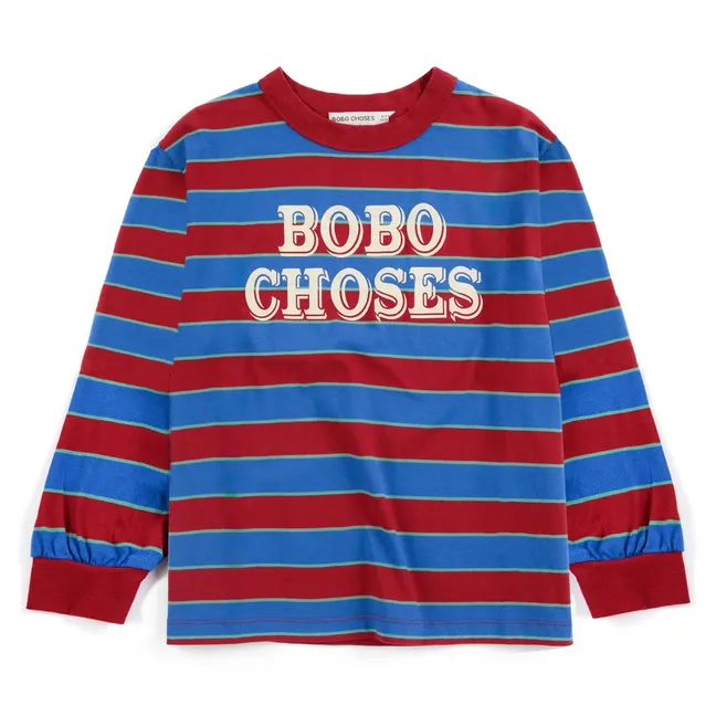 Striped Bobo Choses T-shirt | Blue