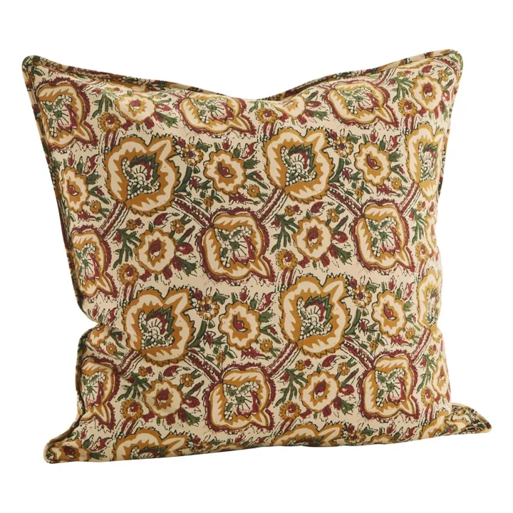 Housse de coussin imprimée | Beige- Image produit n°0