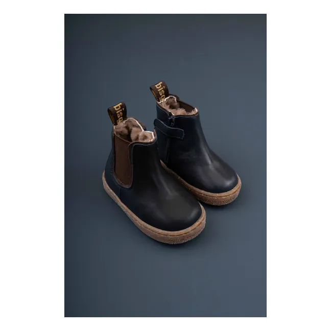 Phillip Lamb Ankle Boots | Navy blue