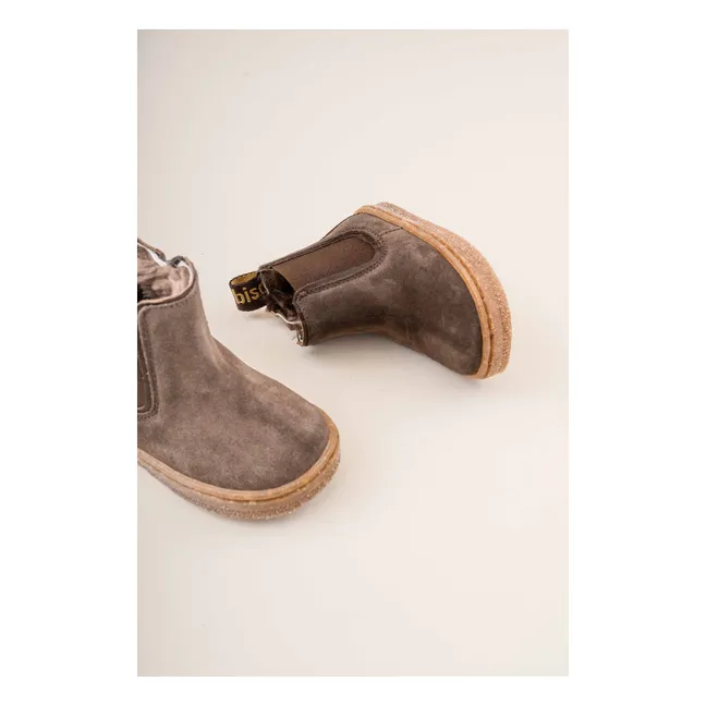 Phillip Lamb Suede Ankle Boots | Dark Brown