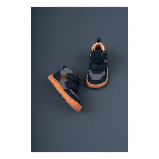 Becky High-Top Sneakers | Navy blue
