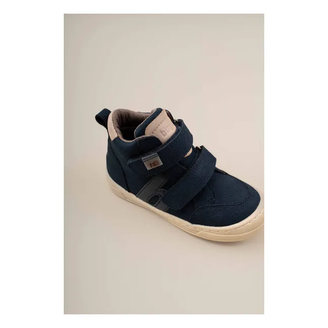 Baskets Scratchs Dylan Tex | Bleu marine
