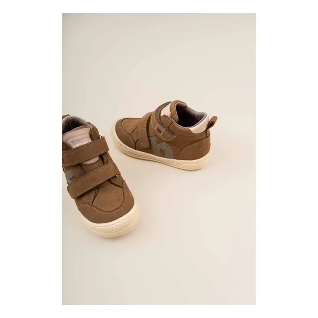 Baskets Scratchs Dylan Tex | Kaki