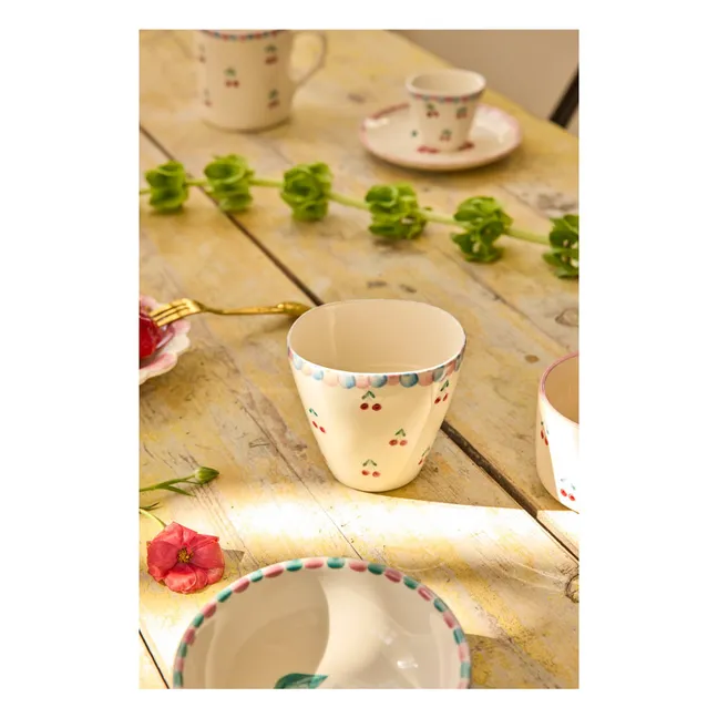 Tasse en Céramique Cerises | Rouge