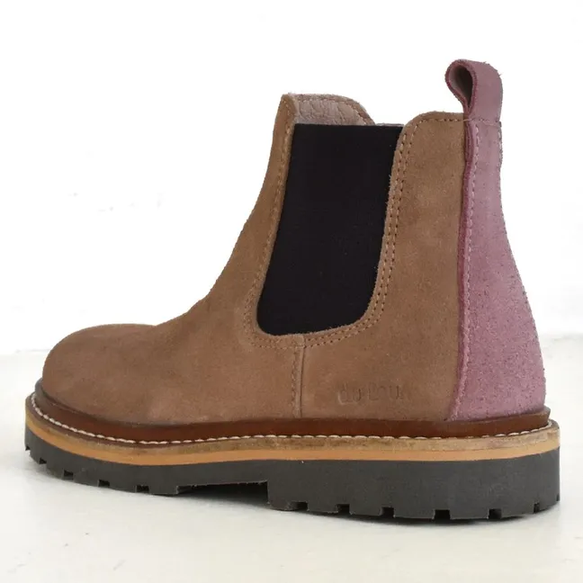 Boots Louis Suède | Beige
