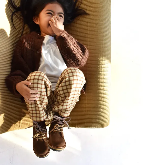 Boots Lace Charly Suede | Brown