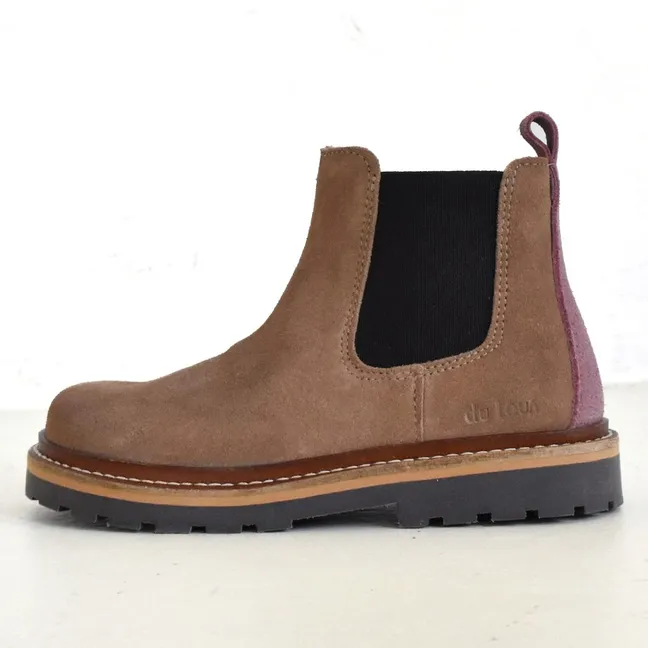 Boots Louis Suède | Beige