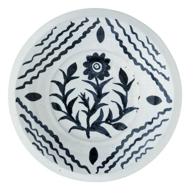 Plateau en terre cuite | Noir