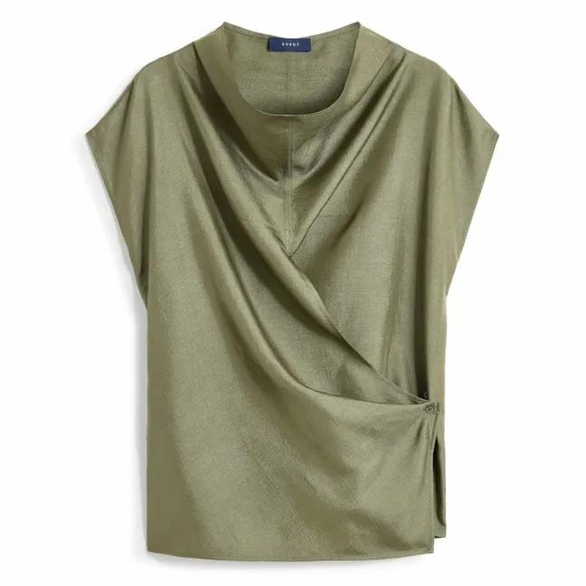 Blouse Kora | Vert de gris