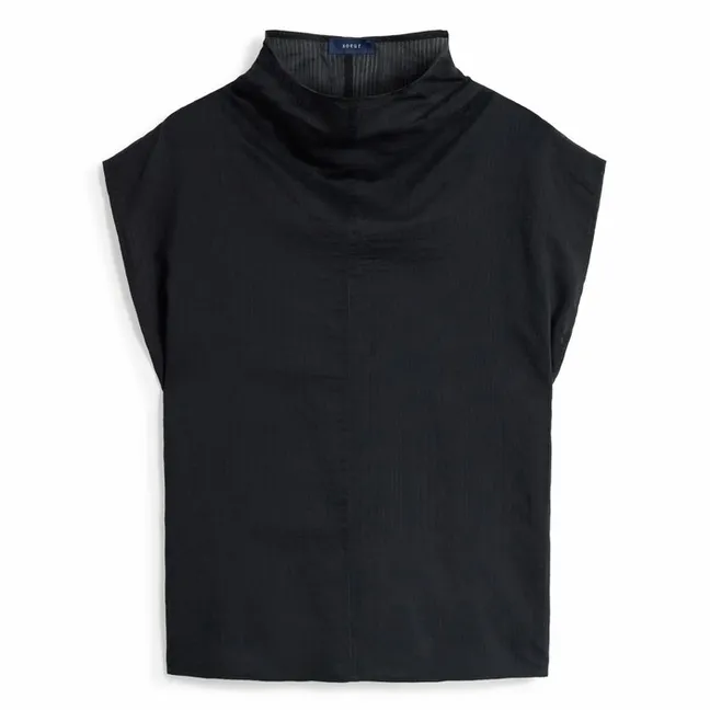 Blouse Izumi Coton Bio et Soie | Noir