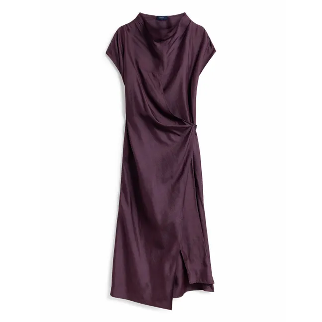 Robe Foggia Soie | Violet
